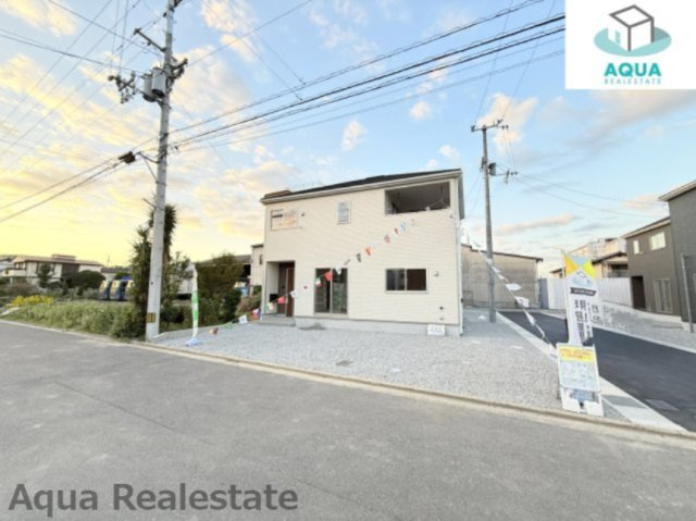 高松市香西本町の新築一戸建の前面道路含む現地写真|前面道路含む現地写真です