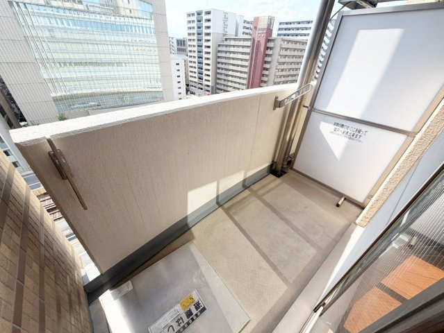 URBAN FLATS江坂のバルコニー