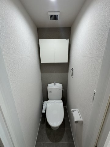 川崎市多摩区生田５丁目のアパートのトイレ