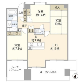 【間取り】 | サンリーノ北浦和（０３０７０５）