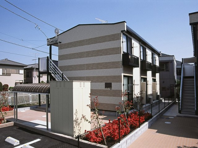 レオパレスラピスＣの外観|外観は落ち着いています