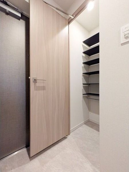 スプランディッド難波VII(セブン)の玄関