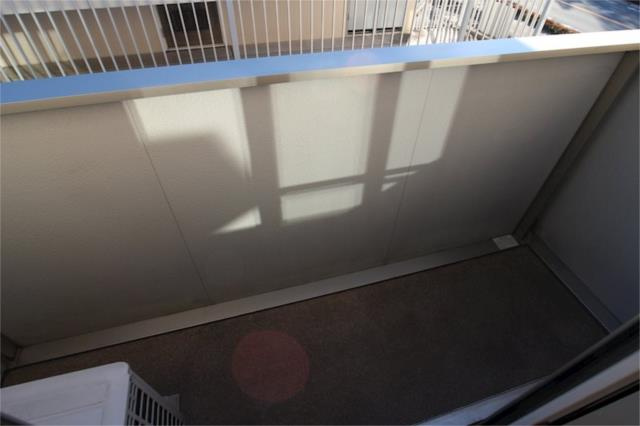 稲城市矢野口のアパートのバルコニー|※他部屋参考写真