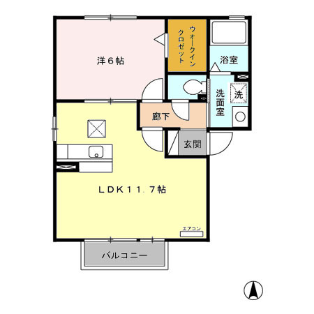 セピアコートの間取り