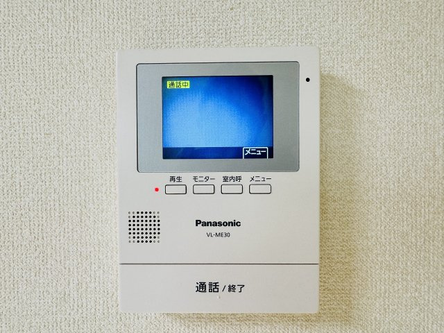 八王子市　館町　中古戸建てのセキュリティ|～TVモニター付インターホン　訪問者の確認に便利です～
