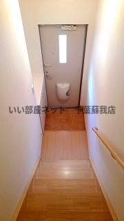 エスポワールの玄関|明るい玄関です