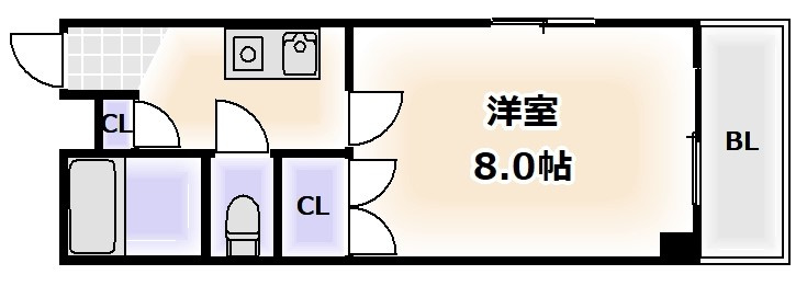 アーバンハイムの間取り