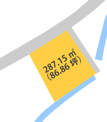 和歌山市神前・土地・56987の区画図