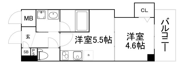 【間取り】 | ヴィハーラ北天満