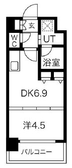 【間取り】 | S-RESIDENCE淀屋橋