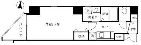 アクタス森下の間取り