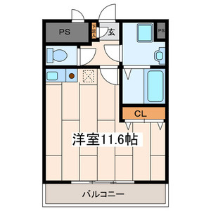 ヴェルテHATAYAMAの間取り|間取りです。