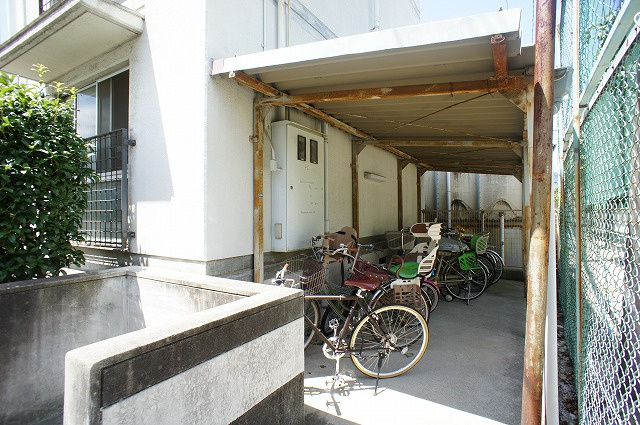 ハイツ山茶花のその他共用部分|駐輪場