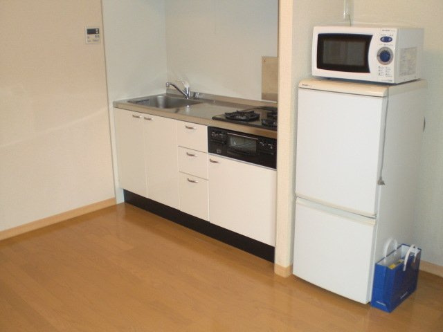 レオパレス木古庭のキッチン|きれいなキッチンです