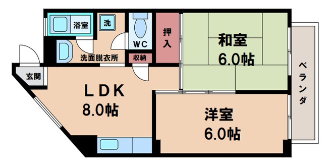 【間取り】 | La CASA駒川中野（ラカーサ）