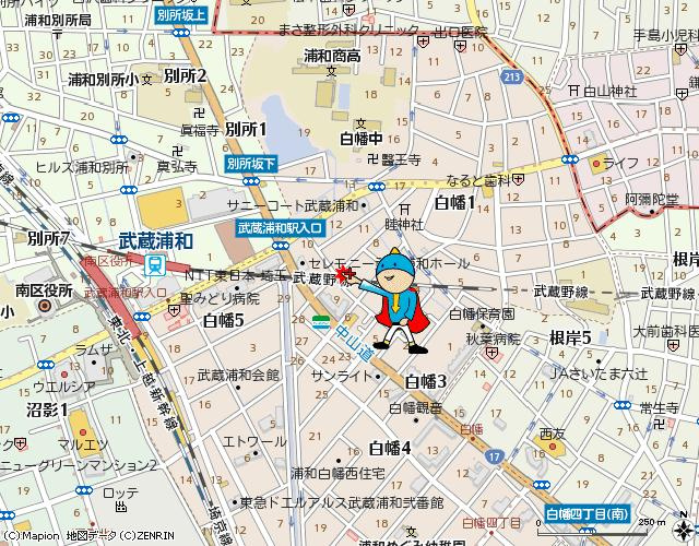 ステラ伸光の地図