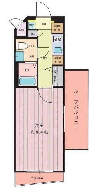 グランフォース谷在家の間取り|間取りです。