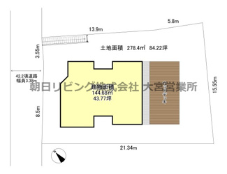 【区画図】 | 南区大字大谷口戸建