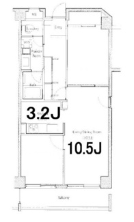 【間取り】 | ＳＯＣＩＥＴＹ　ＧＡＬＬＥＲＩＡ | 間取りです。