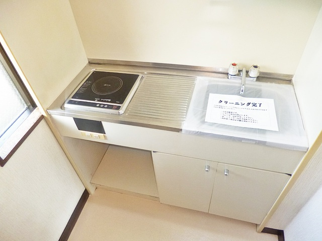 クレドハイツ小岩のキッチン|ＩＨコンロ付きです。