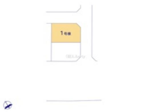 龍ケ崎市平台7期　新築戸建　1号棟の区画図
