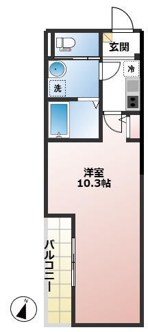 GRADUS一ノ割の間取り