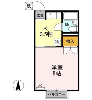 【間取り】 | 第二立岩ハイツ