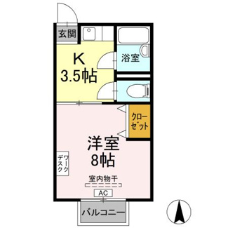 【間取り】 | 第二立岩ハイツ