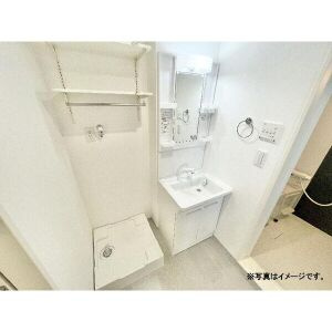 robot　home　新守山の洗面所