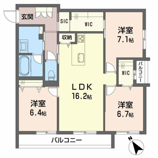 【間取り】 | ＳｈａＭａｉｓｏｎ グランフィリア