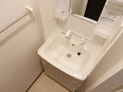 【内装】 | レオネクスト舟橋 | サーモスタット付き水栓 独立洗面台