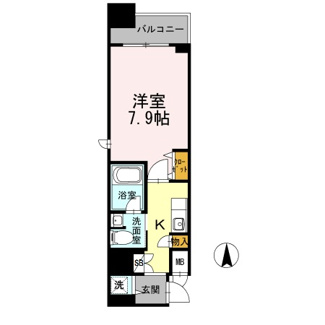 【間取り】 | カスタリア堺筋本町