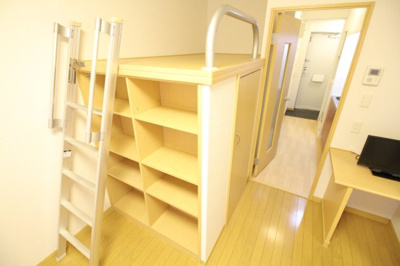 【寝室】 | レオパレス舎利寺ＣＦ | 落ち着いて過ごせるお部屋なので、寝室にいかがでしょうか