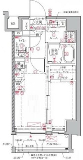 【間取り】 | クレイシアＩＤＺ祐天寺 | 間取りです。