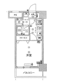 【間取り】 | スカイコート都立大学第3 | 間取りです。