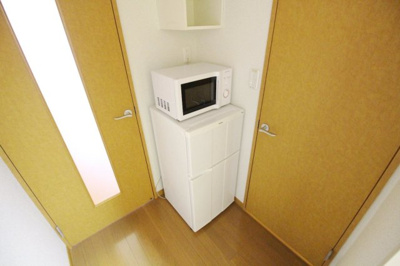 【その他】 | レオパレス生野Ⅱ | 電子レンジ・冷蔵庫　完備
