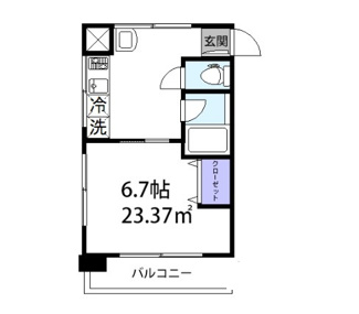 【間取り】 | ＲＯＵＮＤ，Ｃ | 間取りです。