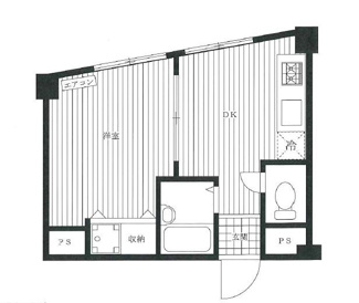 【間取り】 | クィーンズ上目黒 | 間取りです。