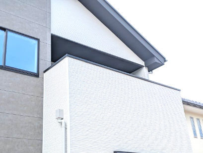 つくば市南中妻　4期　新築戸建て　2号棟のバルコニー