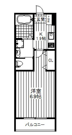 【間取り】 | ルミエールＭ永福
