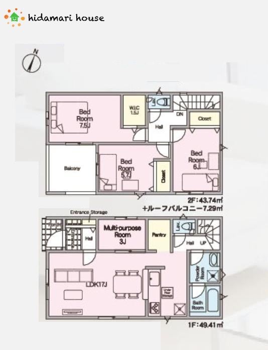 北本市二ツ家第1　新築戸建　クレイドル02