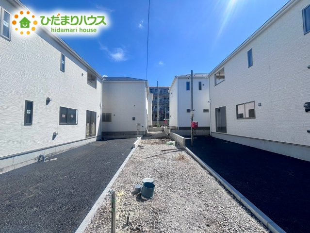 北本市二ツ家第1　新築戸建　クレイドル02の駐車場|9/14撮影