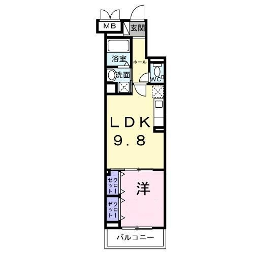 アーバングレースの間取り|間取りです。