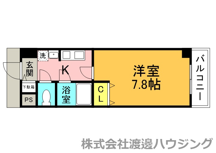 E-GATEの間取り