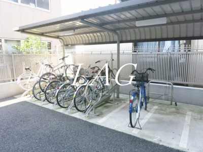 【その他共用部分】 | レガスタ両国 | 自転車置き場です。