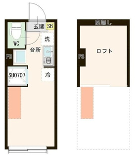 【間取り】 | ハーモニーテラス町屋Ⅵ | 間取りです。