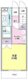 【間取り】 | サンライズヒルズＴ．Ｂ | 間取りです。
