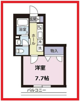 【間取り】 | ヴェルエール西竹ノ塚