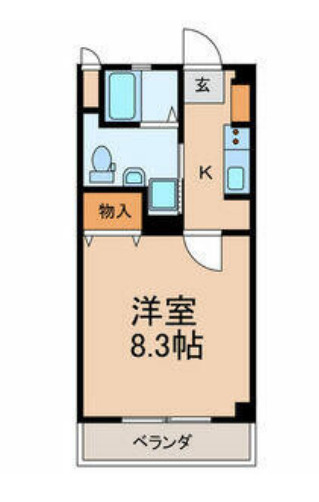 【間取り】 | 山王町マンション