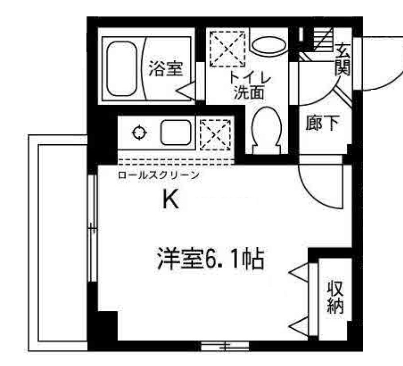 アネックス・クララの間取り|間取りです。